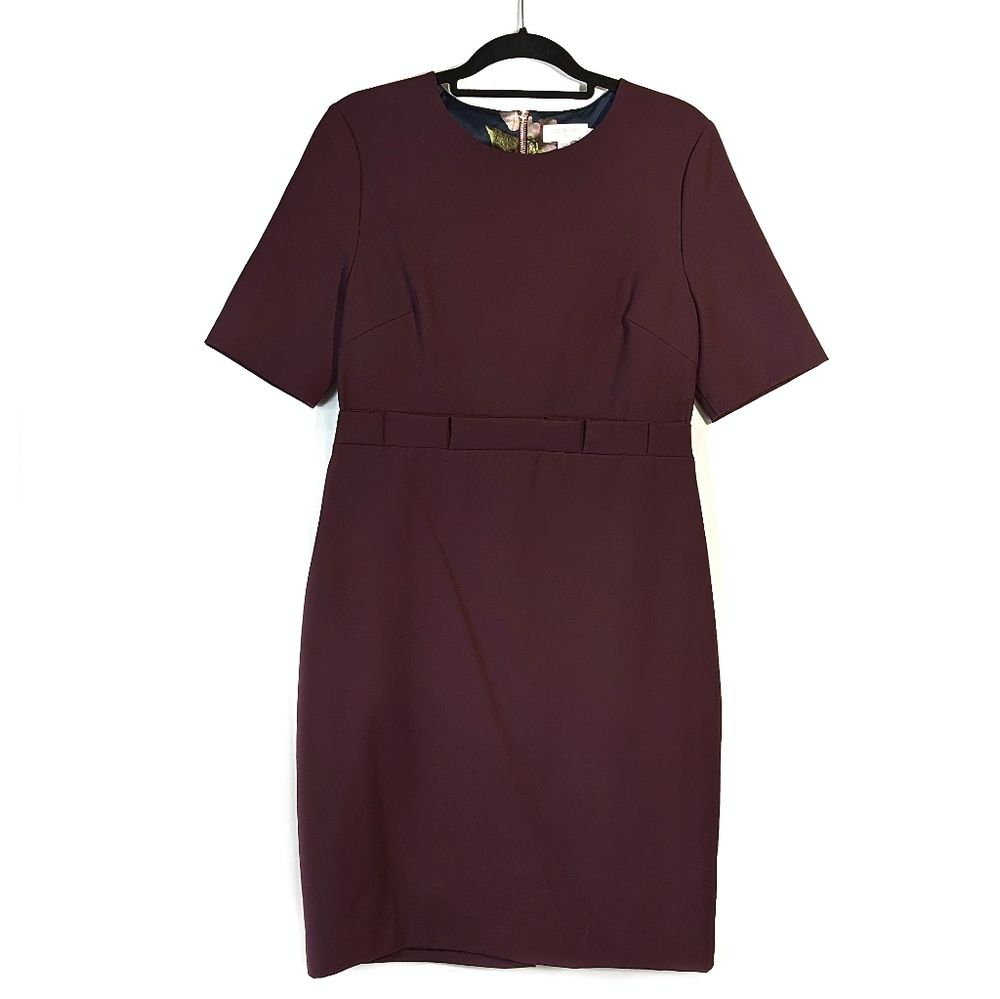 Ted Baker Maggidd Pleated Waist Sheath Dress_2